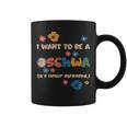 I Want To Be A Schwa Read Book Reading Librarian Graphic Print Coffee Mug