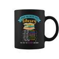 When You Enter This Library Book Reading Lover Reader Graphic Print Coffee Mug