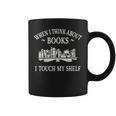 When I Think About Books I Touch My Shelf Romantasy Lover Graphic Print Coffee Mug When I Think About Books I Touch My Shelf Romantasy Lover Graphic Print Coffee Mug