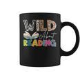 Wild About Reading Reading Books & Bookworm For Book Reader Graphic Print Coffee Mug