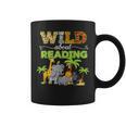 Wild About Reading Books Reader Librarian Wild Animals Lover Graphic Print Coffee Mug Wild About Reading Books Reader Librarian Wild Animals Lover Graphic Print Coffee Mug