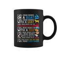 I Will Read Books On A Boat & Everywhere Reading Kids Graphic Print Coffee Mug