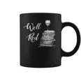 Wine Lovers WELL RED Book Club Drinking Graphic Print Coffee Mug