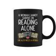 Woman Book Librarian Reading Pitbull Dog Owner Women Graphic Print Coffee Mug Woman Book Librarian Reading Pitbull Dog Owner Women Graphic Print Coffee Mug