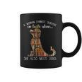 A Woman Cannot Survive On Books Alone She Also Needs Dogs Graphic Print Coffee Mug A Woman Cannot Survive On Books Alone She Also Needs Dogs Graphic Print Coffee Mug