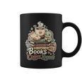 Women's Books Coffee Repeat Cute Reading Lover Graphic Print Coffee Mug