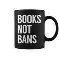 Women's Books Not Bans Graphic Print Coffee Mug Women's Books Not Bans Graphic Print Coffee Mug