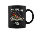 Women's Chapter 48 Years Old 48th Birthday Celebration Floral Book Graphic Print Coffee Mug