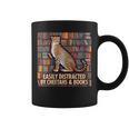 Women's Cheetah Face Women Cheetah Print Stuff Books Nerds Cheetah Graphic Print Coffee Mug