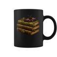 Women's Dark Academia Vintage Book Stack Gothic Moth Graphic Print Coffee Mug