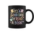 Women's It’s A Good Day To Read A Book Cute Teacher Reading Graphic Print Coffee Mug