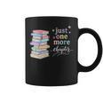Women's Just One More Chapter Cozy Pastel Bookworm Cute Book Reader Graphic Print Coffee Mug Women's Just One More Chapter Cozy Pastel Bookworm Cute Book Reader Graphic Print Coffee Mug