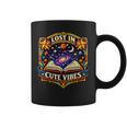 Women's Lost In Reading Space Book Lover Galaxy Stars Graphic Print Coffee Mug Women's Lost In Reading Space Book Lover Galaxy Stars Graphic Print Coffee Mug
