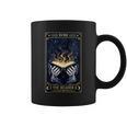 Women's Mystic Tarot Card The Reader Book Lover Graphic Print Coffee Mug