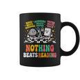 Women's Nothing Beats Reading Rock Paper Scissors Book Love Graphic Print Coffee Mug