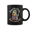 Women's Unearth a Story Summer Reading 2026 Book Lover Dino Fun Graphic Print Coffee Mug Women's Unearth a Story Summer Reading 2026 Book Lover Dino Fun Graphic Print Coffee Mug