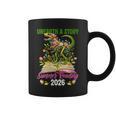 Women's Unearth A StoryRex Reading Book Floral Summer Reading Graphic Print Coffee Mug Women's Unearth A StoryRex Reading Book Floral Summer Reading Graphic Print Coffee Mug