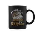 In A World Full Of Bookworms Be A Book Dragon Graphic Print Coffee Mug