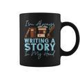 Writing Quill Book Novel Writer & Published Author I'M Graphic Print Coffee Mug