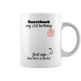21st Birthday Man Woman Guest Book Party Celebration Birthday Graphic Print Coffee Mug