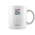My 25th Birthday Guest Book Tee For Women Men 25 Years Old Graphic Print Coffee Mug