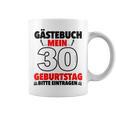 30th Birthday Party Guest List Guest Book 30th Birthday Graphic Print Coffee Mug