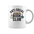 Anti-Social Book Club Booktrovert Bookish Bookworm Graphic Print Coffee Mug Anti-Social Book Club Booktrovert Bookish Bookworm Graphic Print Coffee Mug