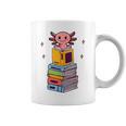 Axolotl Bookworm Girls Cute Book Reading Axolotl Pink Graphic Print Coffee Mug Axolotl Bookworm Girls Cute Book Reading Axolotl Pink Graphic Print Coffee Mug