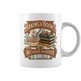 Baking Books Vintage Because Murder Is Illegal Aesthetic Graphic Print Coffee Mug Baking Books Vintage Because Murder Is Illegal Aesthetic Graphic Print Coffee Mug