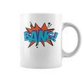 Bang Comic Book Sound Effect Bubble Graphic Tee Shirt Graphic Print Coffee Mug