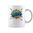 Beer Is My Superpower Comic Book Graphic Print Coffee Mug
