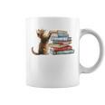 Book Cat Lover Reading Read Books Graphic Print Coffee Mug Book Cat Lover Reading Read Books Graphic Print Coffee Mug