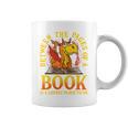 Book Dragon Reader Reading Books Library Literacy Graphic Print Coffee Mug
