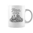 Book Lover Bookworm Feral Readers Club Raccoon Opossum Graphic Print Coffee Mug Book Lover Bookworm Feral Readers Club Raccoon Opossum Graphic Print Coffee Mug