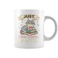 Book Lover Cute Cat Coffee Just 1 More Chapter Cozy Reading Graphic Print Coffee Mug