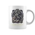Book Lover I'm a Bookwyrm Not A Bookworm Fantasy Library Fan Premium Tri-Blend Graphic Print Coffee Mug
