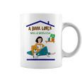A Book Lover With A Willful Cat Women Kids Graphic Print Coffee Mug A Book Lover With A Willful Cat Women Kids Graphic Print Coffee Mug