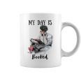 Book Lovers My Day Is Booked Vintage Graphic Print Coffee Mug