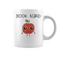 Book Nerd Teacher Apple Backwards E For Men Women Kids Graphic Print Coffee Mug