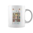 Book Reading If Found Please Return To Library Raglan Baseball Tee Graphic Print Coffee Mug