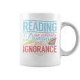 Book Reading Reading Can Seriously Damage Your Ignorance Graphic Print Coffee Mug Book Reading Reading Can Seriously Damage Your Ignorance Graphic Print Coffee Mug