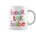 Book Tok Babe Bookish Woman Loves To Read Reading Novels Graphic Print Coffee Mug