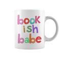 Bookish Babe Book Lovers Women Woman Loves To Read Reading Graphic Print Coffee Mug
