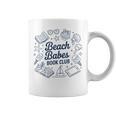 Bookish Reading Beach Babes Book Club Graphic Print Coffee Mug