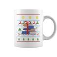 Books Reading Ugly Christmas Book Lover Graphic Print Coffee Mug