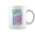 Bookworm Avid Reader Book Reading Nerd Crazy Book Lady Raglan Baseball Tee Graphic Print Coffee Mug