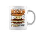Camping Reading Fun Book Lover Camper Librarian Graphic Print Coffee Mug