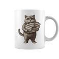 Cat Book Lover Reading Men Women Kids Graphic Print Coffee Mug Cat Book Lover Reading Men Women Kids Graphic Print Coffee Mug