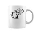 Cat Reading a Book Print Graphic Print Coffee Mug