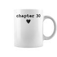 Chapter 30 Book Lovers Readers & Authors 30th Birthday Graphic Print Coffee Mug